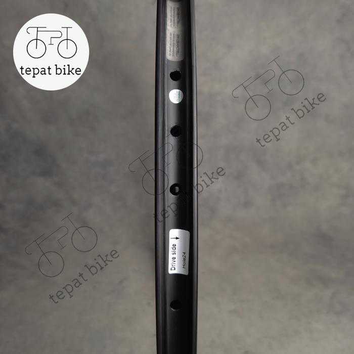 Velg Rims Strummer Aeroflow D40 Carbon 700c 24H Roadbike Disc ke Tubeless / Rims Carbon 700c fil