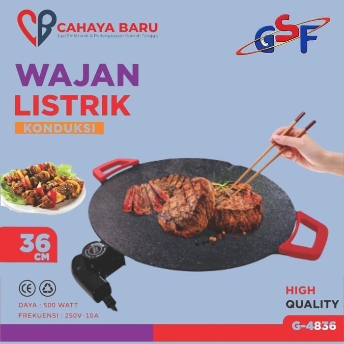 Sale- Gsf Wajan Listrik Bbq Induksi 4836