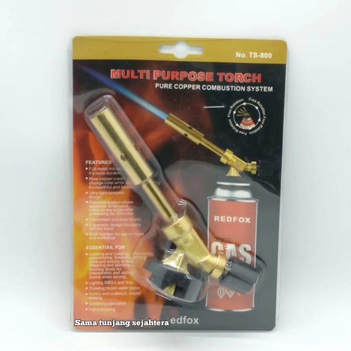 Termurah Kepala Gas Torch Kuningan / Alat Pemantik Gas Api / Kepala Las Manual