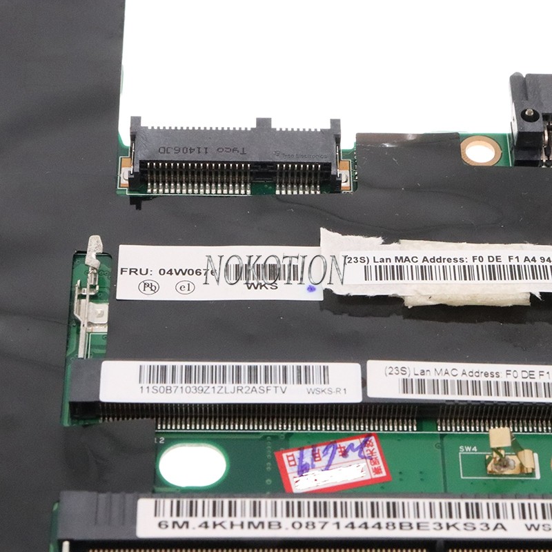 Nokotion For lenovo 04W3276 04W3286 04W0676 04W0677 thinkpad X220 laptop motherboard mainboard