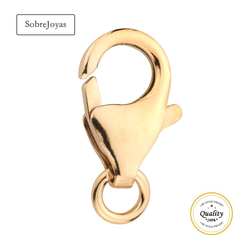 14k Gold Filled Lobster Clasp 14/20 Lobster Clasp Wholesale Clasps for Jewelry Gold Filled Trigger