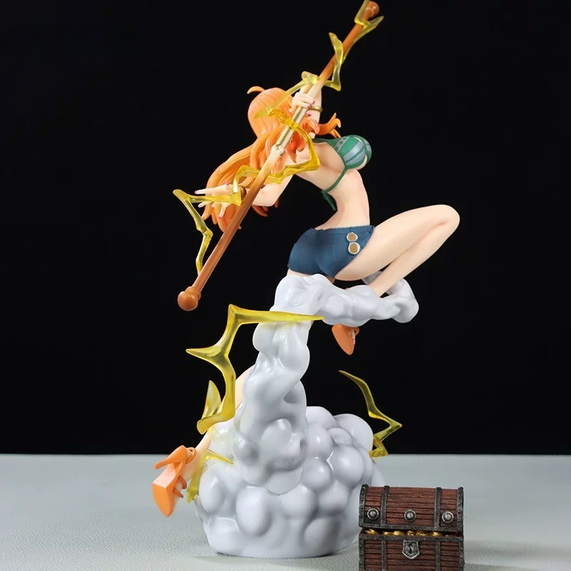 30cm One Piece Anime Figure Nami Hot Girl Action Figurine Hentai Pvc Statue Model Room Collection