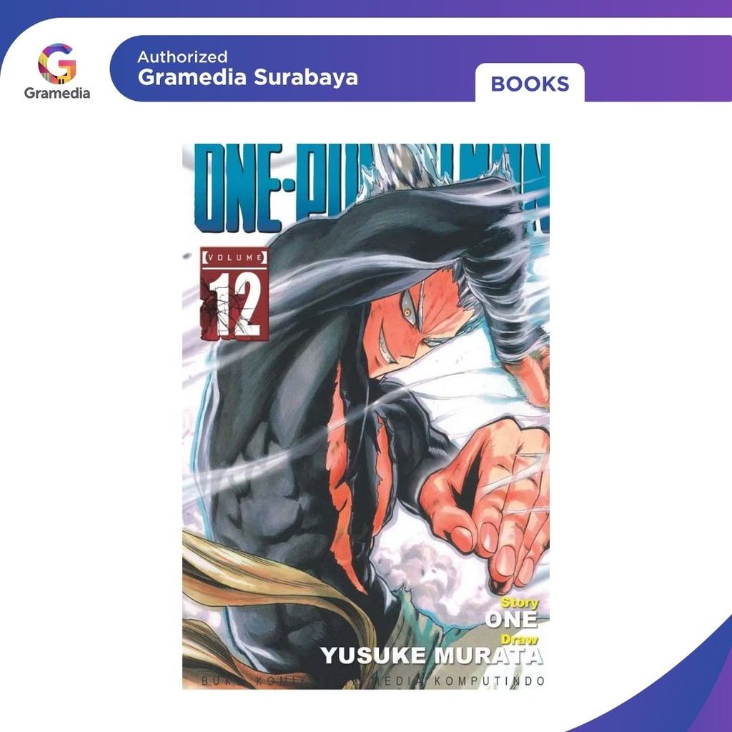 Gramedia Surabaya - One Punch Man 12