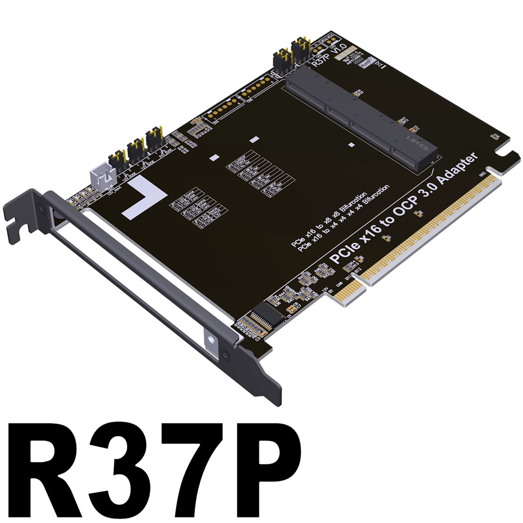 ADT PCIe 5.0 x16 to Gen-Z 4C+/SFF-TA-1002 Adapter Card OCP NIC3.0 High Performance External PCIe x16