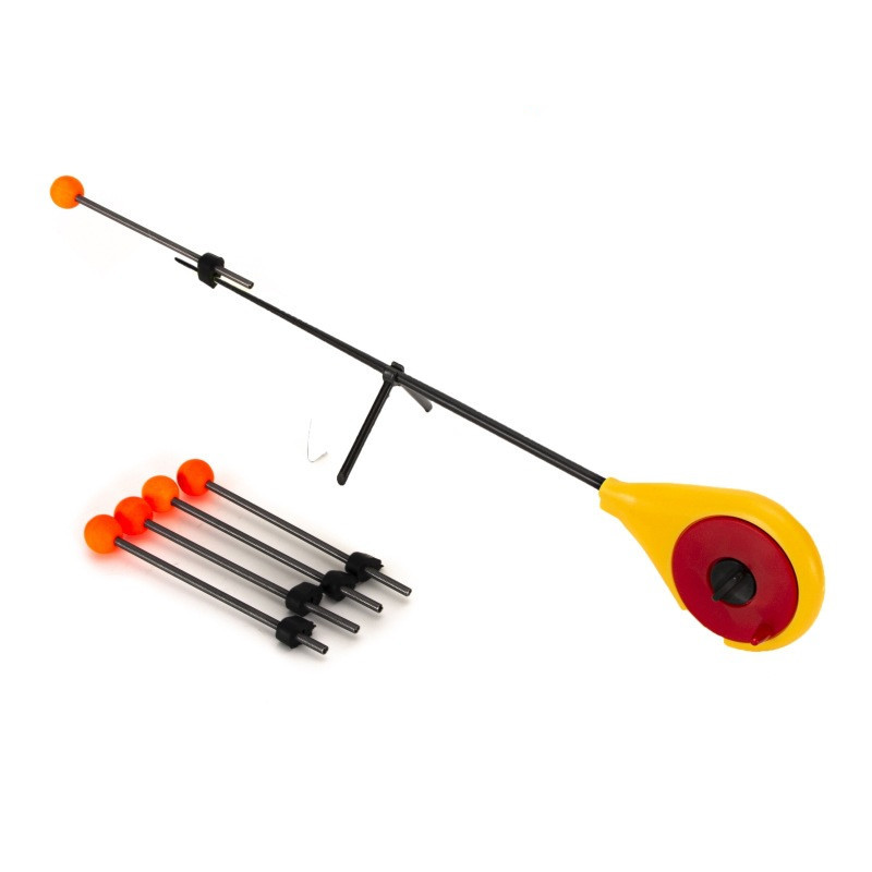 5PCS/Set Mini Ice Fishing Rod Winter Outdoor Sport Portable Fishing Rod Tip Fishing Accessories Fish