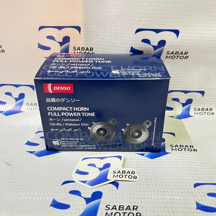 KLAKSON DENSO DISC - KLAKSON DENSO DISC WATERPROOF - KLAKSON MOBIL / KLAKSON MOTOR STEREO (2PCS