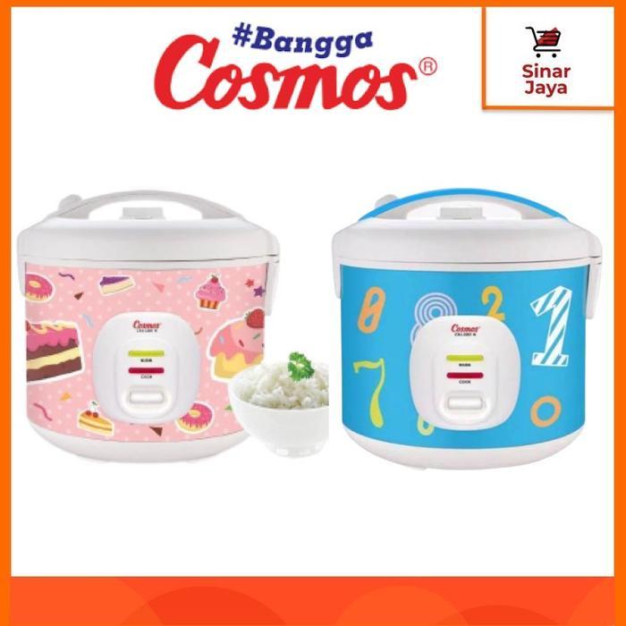 Cosmos Crj-3301 N / Nc / Nb Rice Cooker / Magic Com 1.8 Liter (Anti Lengket) Pasti Ori