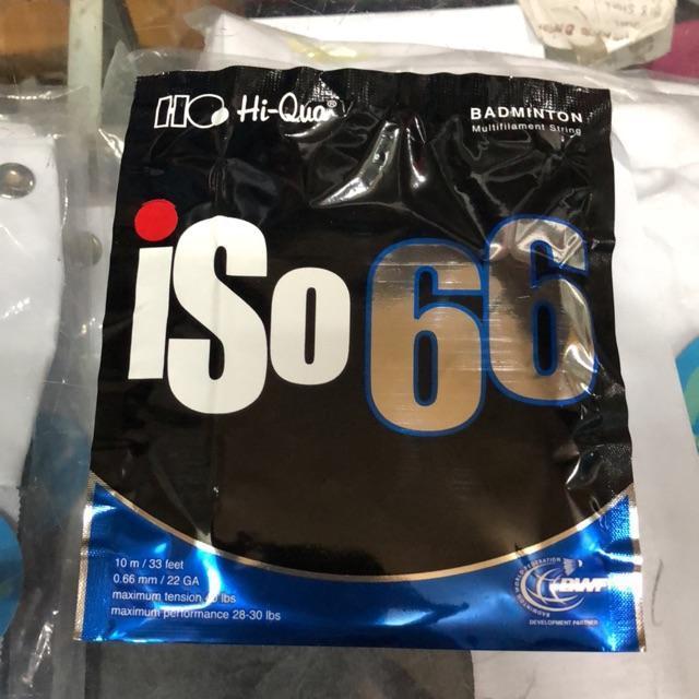 News Senar Badminton Hi-Qua HiQua Iso 66 Original Raket