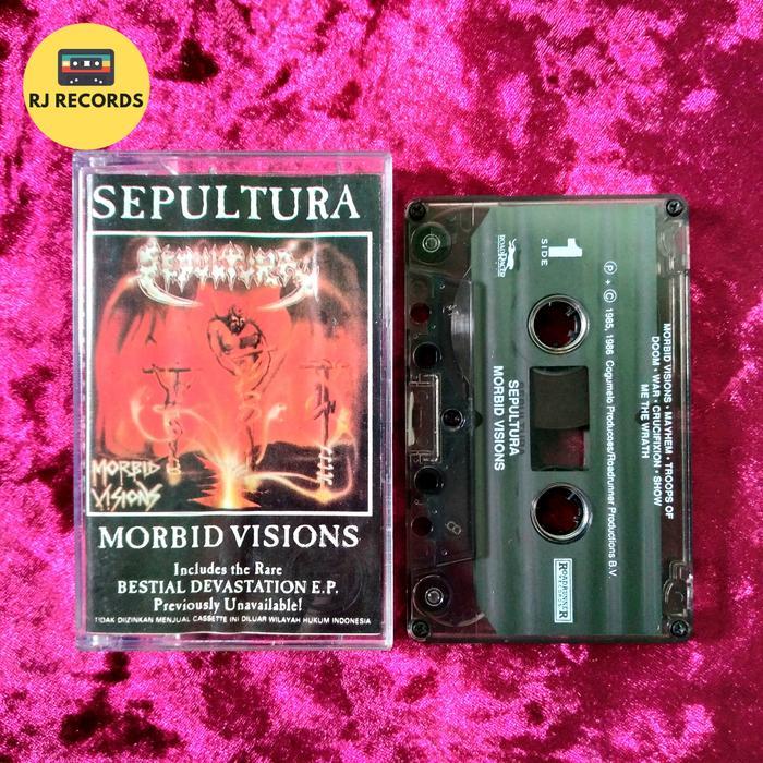 Kaset Pita Sepultura - Morbid Visions