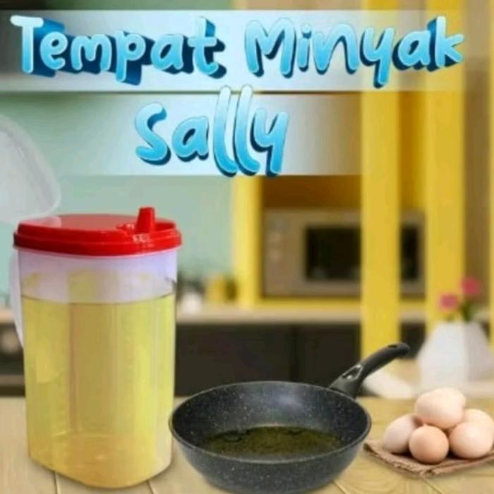 WADAH MINYAK GORENG OIL JUG PLASTIK 2 LITER LEBIH TEBAL