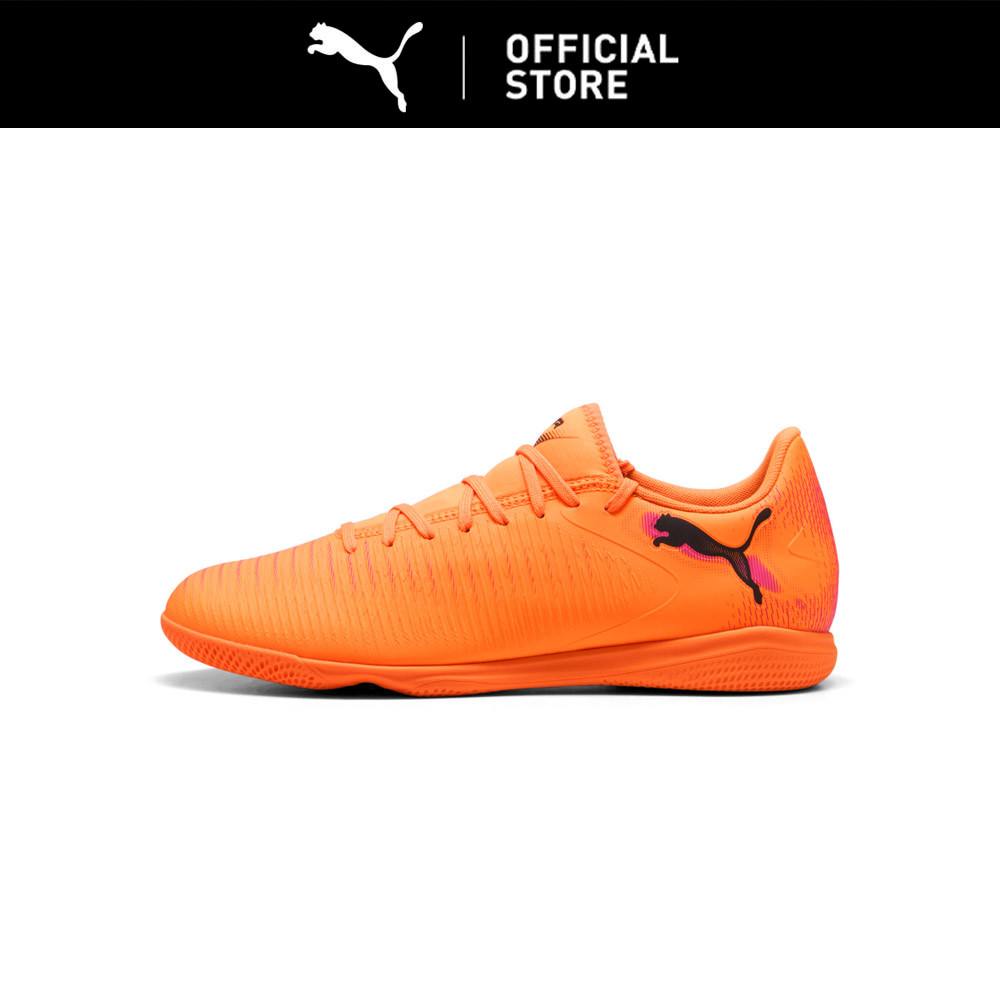 PUMA Sepatu Futsal FUTURE 8 PLAY IT Unisex Fire-Black-Ravish