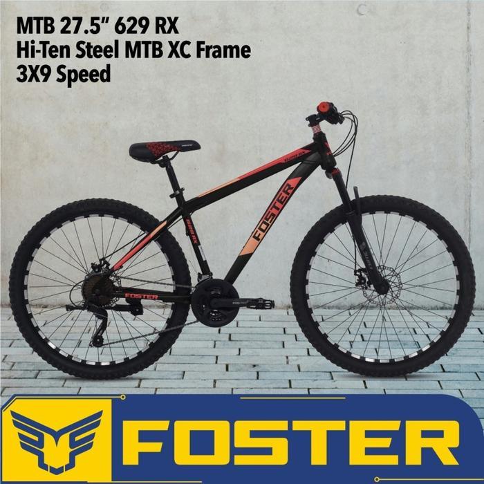 Sepeda gunung 27.5 inch mtb foster dewasa dan anak remaja 27 speed rem cakram velg alloy high qualit
