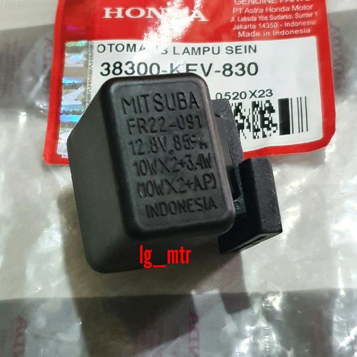Flasher Sein Sen Relay Assy Winker Grand Supra Star Prima Fit Lama Gl Pro Gl Max Win 38300-Kev-850