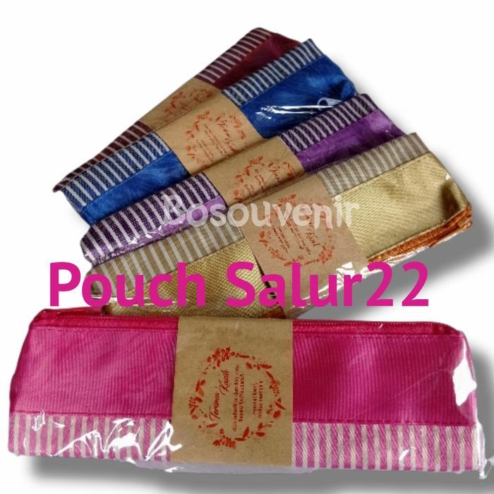 Souvenir POUCH SALUR kemas plastik /dompet Salur / Souvenir Pernikahan