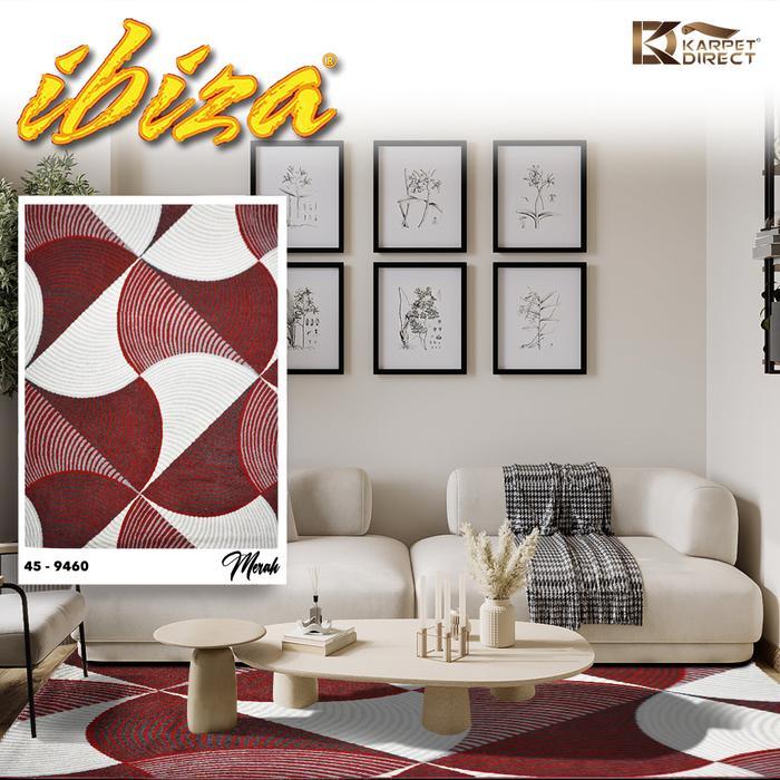 [Karpet Direct] Ibiza Karpet (Merah) 100x150 cm - Kode 45-9460