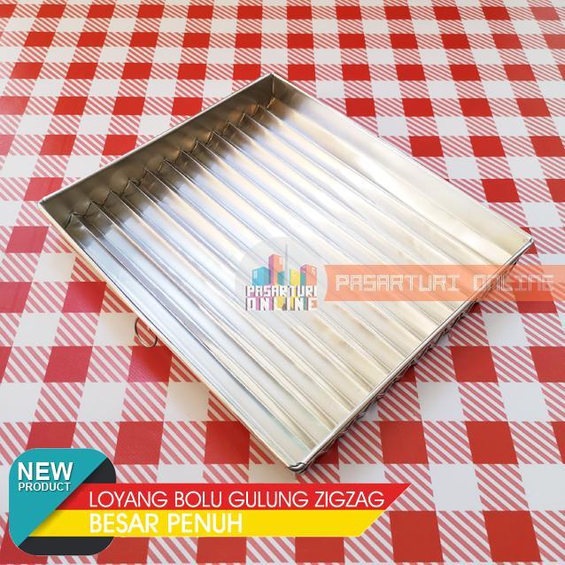LOYANG KUE BOLU GULUNG ZIGZAG BESAR / Loyang ZIGZAG