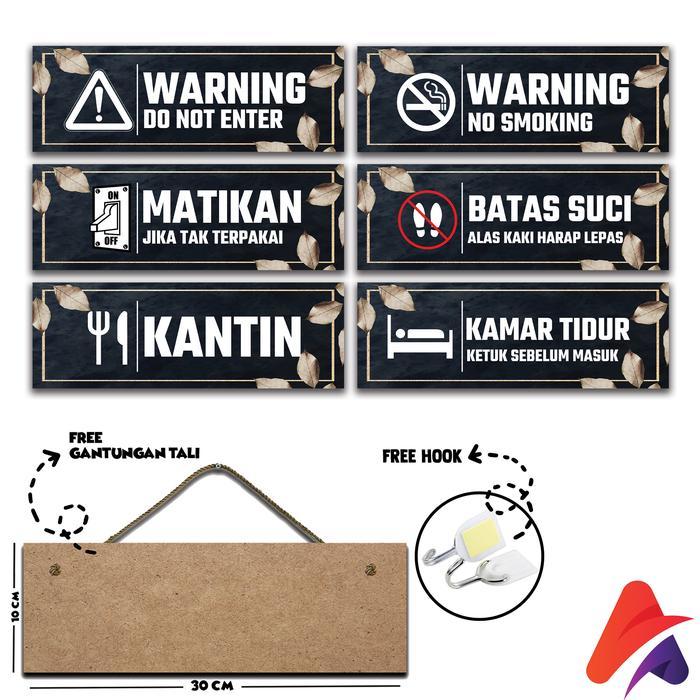 HIASAN DINDING GANTUNG PINTU TULISAN MOTIF DAUN PAJANGAN PINTU KAMAR HIASAN DINDING KAMAR RUMAH