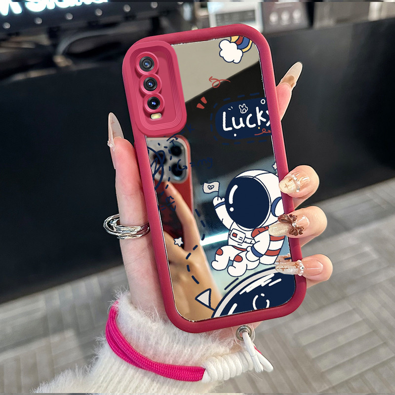 Casing Hp untuk VIVO Y20 Y20s Y20i Y20t Y20G Y12s Y12a Y11s Y30G Y33t Y33s Case Casing astronot pola