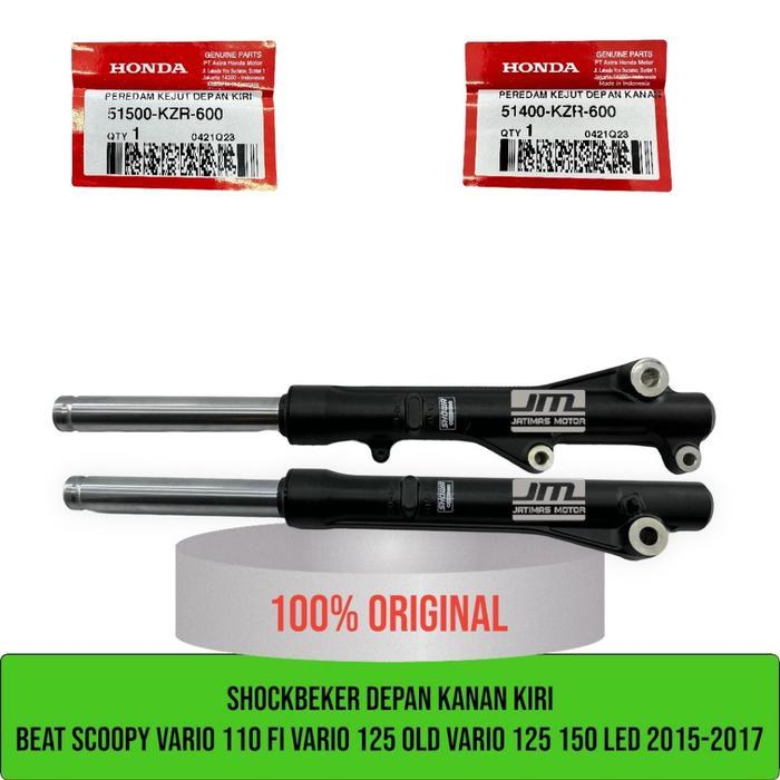Paket Shockbeker Depan Kanan Kiri Baet Scoopy Vario 110 Fi Vario 125 150 51400-Kzr-600 51500-Kzr-600