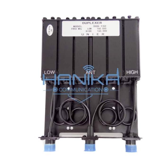 Unier Duplexer VHF 165-170MHz Ori Baru 1 Antenna Repeater Radio Rig