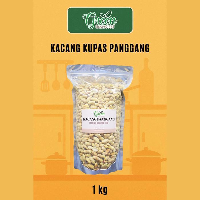 1 KG KACANG TANAH KUPAS PANGGANG / KACANG TANAH KUPAS JUMBO / KACANG TANAH KUPAS BESAR SIZE 25/29