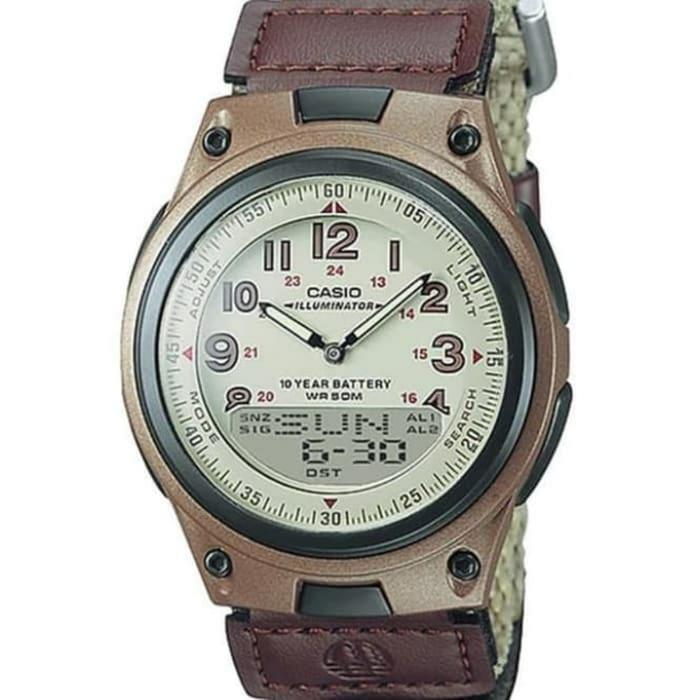 SIAPKIRIM Jam Tangan Pria 12 Bulan AW-80V-5BVDF AW80V5BVDF 80 W80V 5B 5 AW80 watches READY STOCK