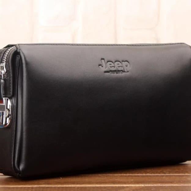 Dompet Pria Jeep Dompet Pria Kulit Asli Domba Dengan Slot Kartu - Dompet Jeep Kulit Asli Untuk Pria