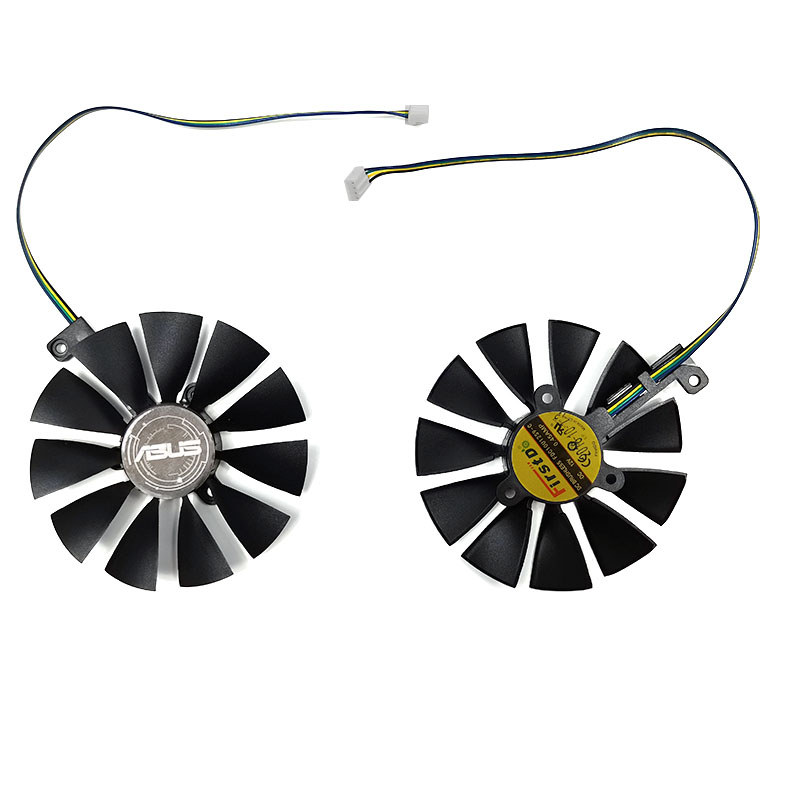 Cooling Fan For ASUS GeForce RTX2080 RTX2070 RTX2060 GAMING DUAL Advanced Dual Fan Graphics Card