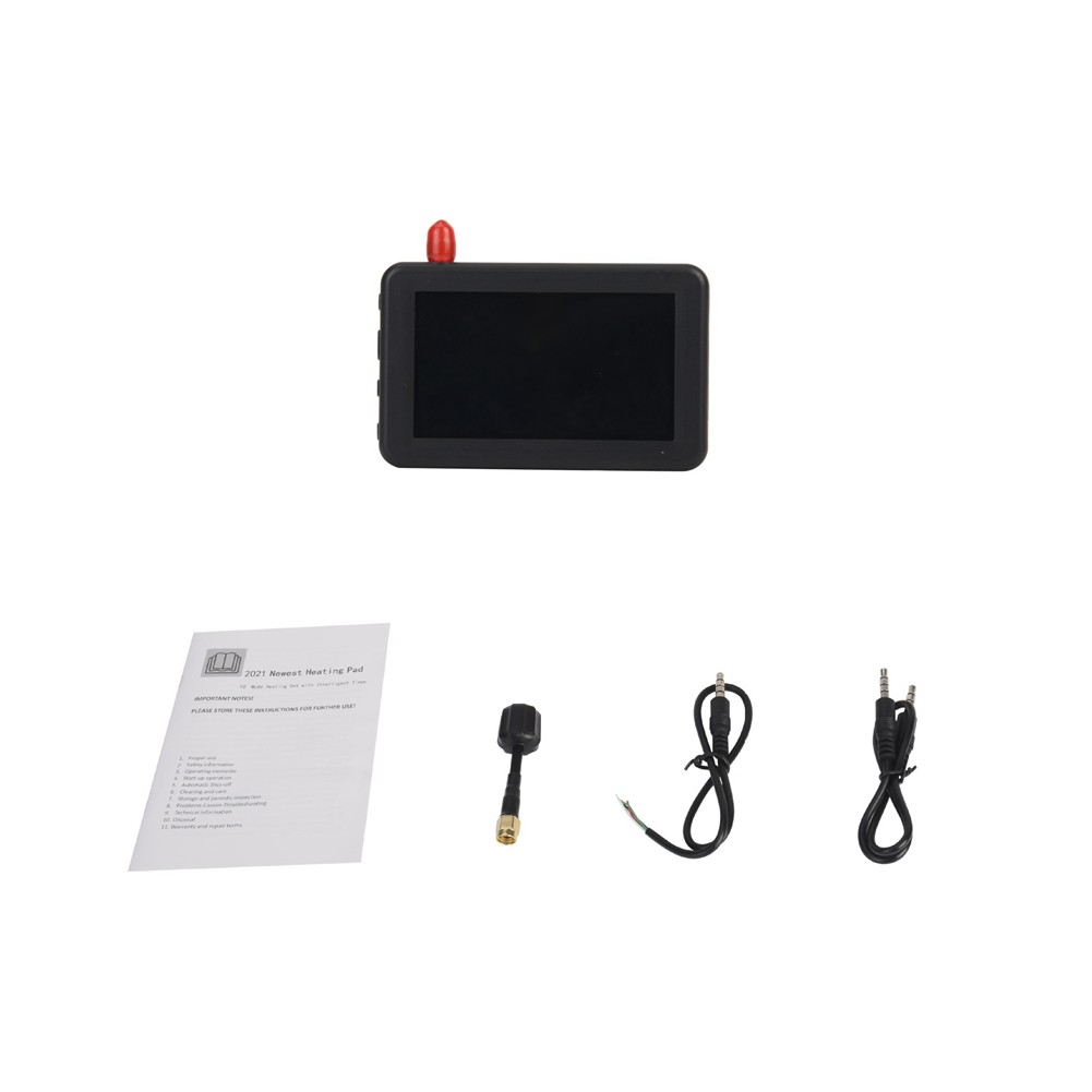 B-Best-Selling-3 Inch 5.8G FPV Drone Monitor 40CH Handheld Display VTX Receiver Display Built-In