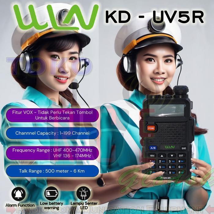 HT WLN KD-UV5R Dual Band 5Watt