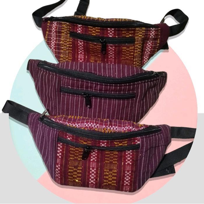 Tas Selempang Pria Tas Selempang Ulos Batak Bisa Bordir Marga