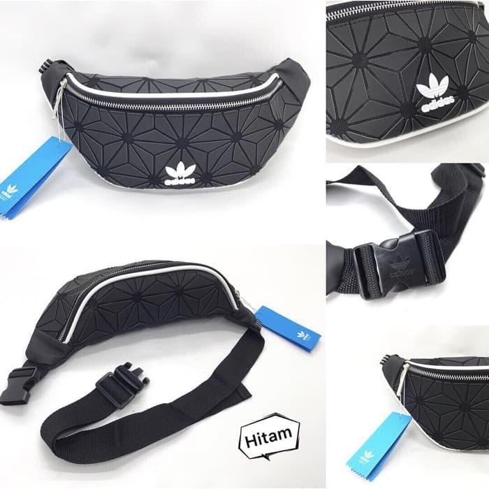 Waist Bag Pria Tas Waistbag Adidas 3D Tas Selempang Adidas Diamond 3D Original Unisex