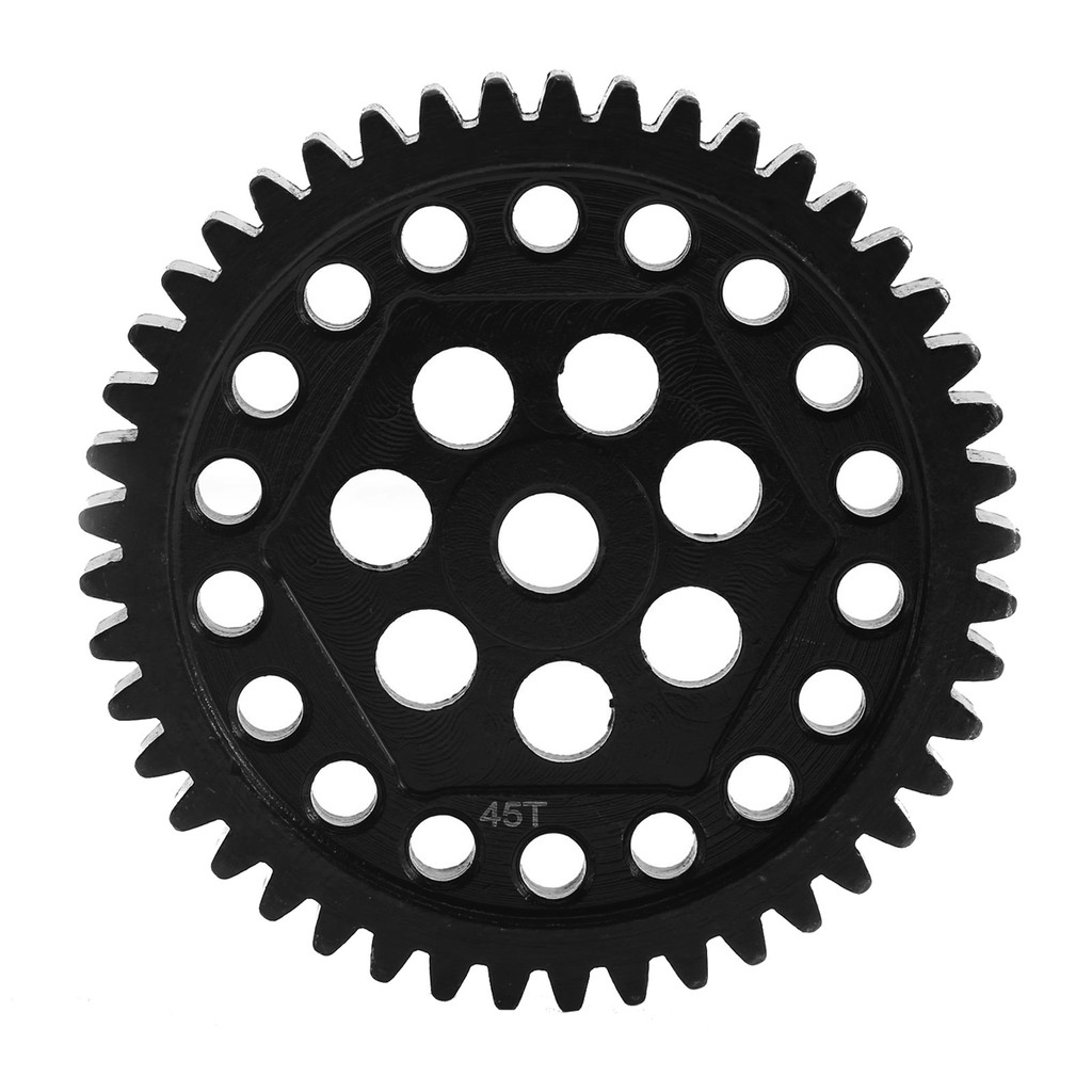 SLQZT Metal Spur Gear 45T 0.8M(32P) RC CAR PART for 1/10 RC Crawler -4 TRX4