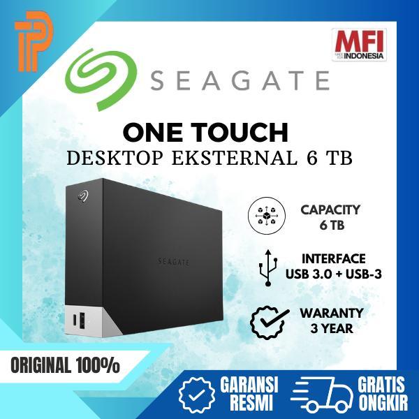 Seagate One Touch 6TB Desktop Hub HDD / Hardisk Eksternal USB3.0