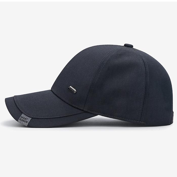 Caramel - Topi Baseball Distro Pria Wanita Fashion Casual Cap Abu Hitam Polos Outfit Trendy