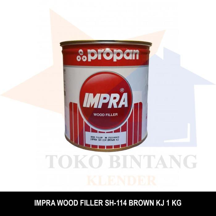 Impra Wood Filler Sh-114 Brown Kj 1Kg