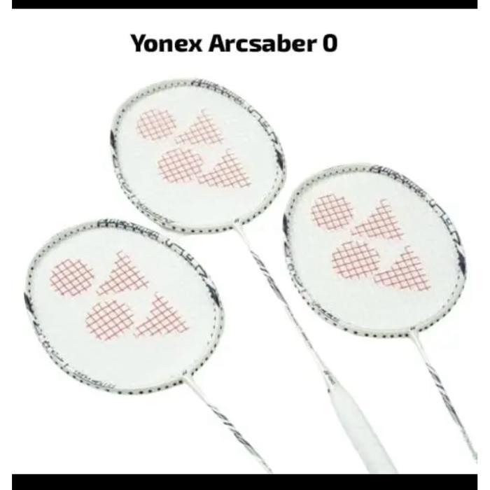 Yonex arcsaber badminton racket 0 ability clear feel (White Series) + bonus bag + strings original