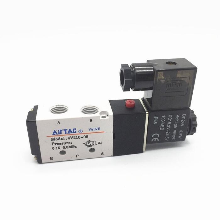 SOLENOID VALVE AIRTAC 4V210-08 AC 220/DC24 / SELENOID AIRTAC 4V210-08