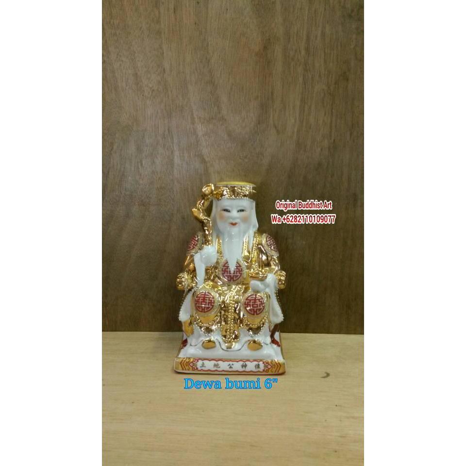 patung dewa bumi / patung dewa tanah tutipakung 6" BISA GOSEND