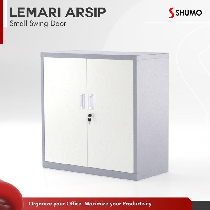 Cargo Lemari Arsip Besi 2 Pintu Buka Swing PendekLemari Kantor