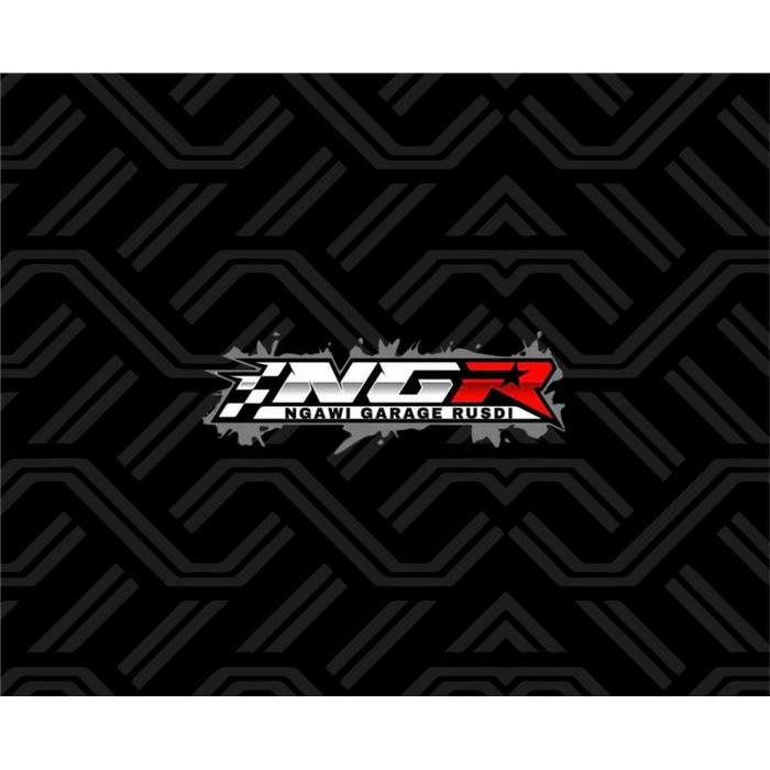 "New" STIKER NGR NGAWI GARAGE RUSDI PACK ISI 5 PCS
