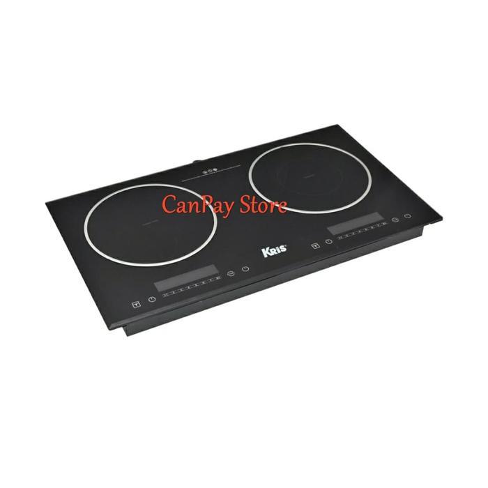 Kris Kompor Listrik Induksi Infrared- Hitam / Kompor Tanam induksi - + Packing kayu