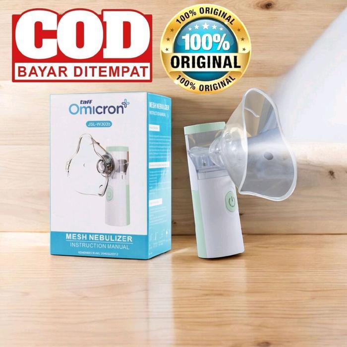 Nebulizer Alat Uap Pernapasan Pelancar Sesak Nafas Asma Ultrasonic Steam inhale set Original inhaler