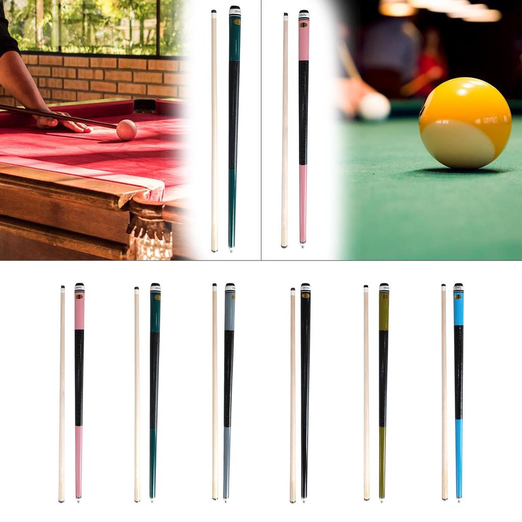 Pool Cue Stick Two Section Snooker Cue for Billiard Players Adults Beginners