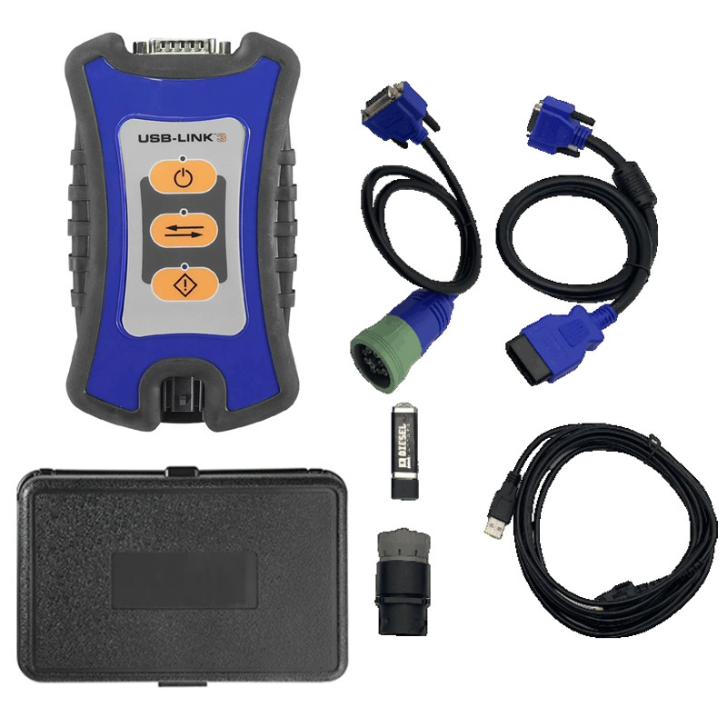 FOR NEXIQ 3 USB Link 1 obd2 scanner Bluetooth N3 with software Diesel Truck Interface diagnose Heavy