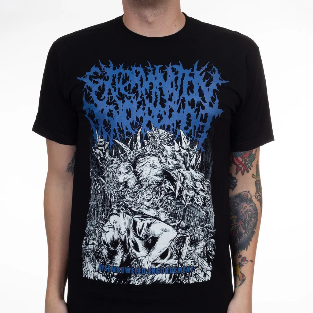 Extermination Dismemberment T-Shirt Men's and Women's Short Sleeve Brand T-shirt Summer Sports Tops