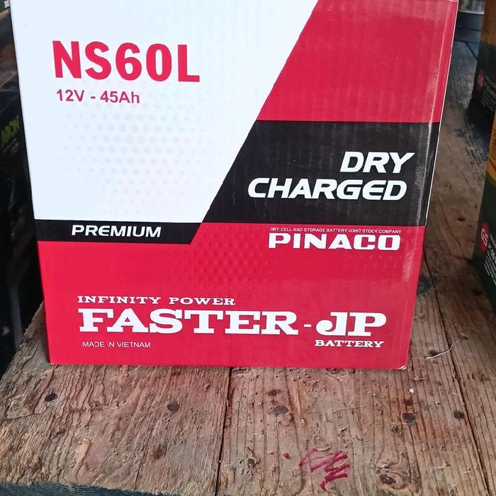 Aki Ertiga/ Aki Xpander/ Faster Ns60L Jp/ 12V 45Ah/ Aki Livina