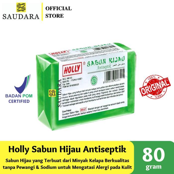 Holly Sabun Hijau 80 Gr - Sabun Gatal Gatal