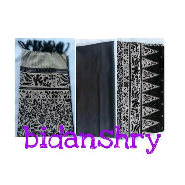 Bahan Kebaya IBI Katun Abu Batik