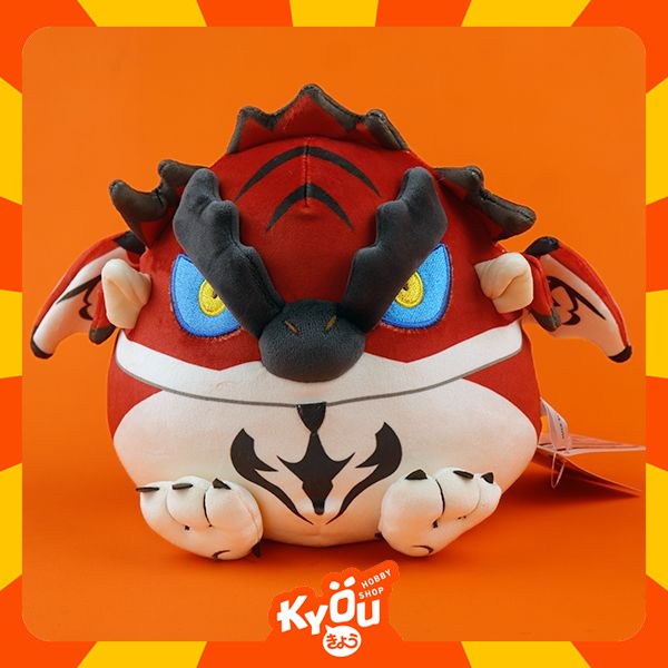 Monster Hunter Fluffy Eggshaped Plush Rathalos (Re-Release) (20cm)